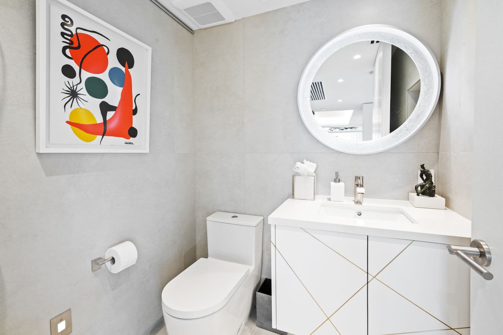 Bespoke millwork and built-in cabinetry with designer hardware